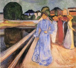 Mujeres en el puente