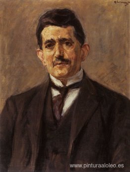 Retrato del editor Bruno Cassirer