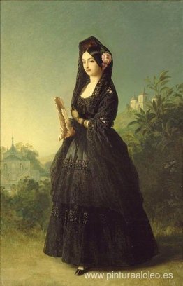 Retrato de la Infanta Luisa Fernanda de España, Duquesa de Montp