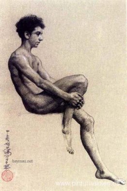 Figura masculina sentada