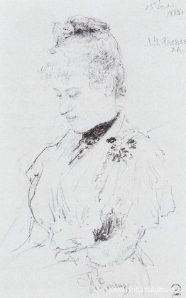 Retrato de L.N. Yakovleva