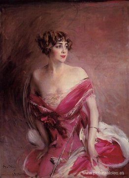 Retrato de Mlle de Gillespie - La Dame de Biarritz