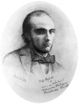 Retrato de William Rossetti (naranja)