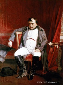 Napoleón Bonaparte abdicó en Fontainebleau