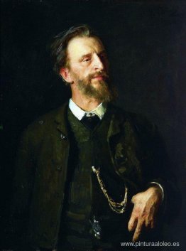 Retrato del artista Grigori Myasoedov