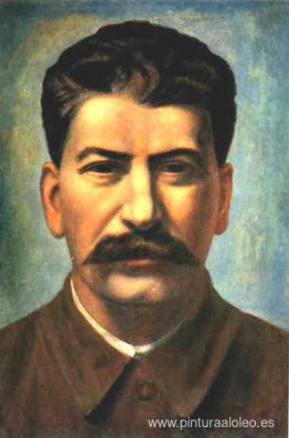 Retrato de José Stalin (Iosif Vissarionovich Dzhugashvili)