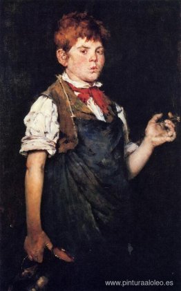 El aprendiz (niño fumando)