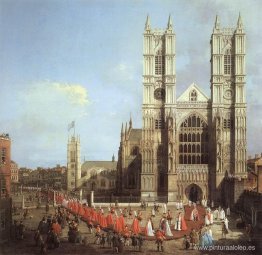 Abadía de Westminster, con procesión de los Caballeros de Bath