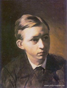 Retrato del pintor Nikolai Kasatkin