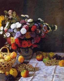 Flores y frutas