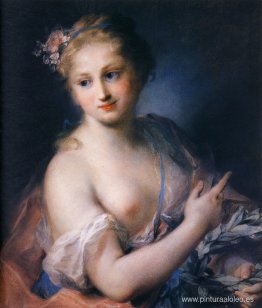 Ninfa seguida de Apolo