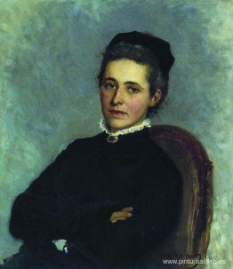 Retrato de Julia Bogdanovna Repman, nacida Krause, esposa del Dr