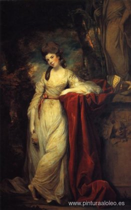 Retrato de la señora Abington, actriz británica