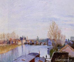 El Loing de Moret, el barco de la lavandería