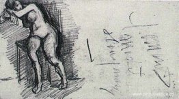 Desnudo femenino, sentado