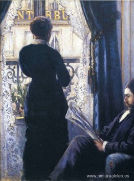 Interior, Mujer en la ventana