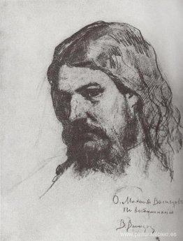 Retrato de M.V. Vasnetsov