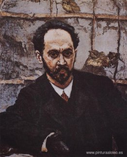 Retrato de IE Krachkovsky