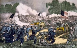 La batalla de Gettysburg, Pensilvania, 3 de julio. 1863