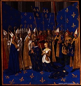 Coronación de Luis VIII y Blanca de Castilla en Reims