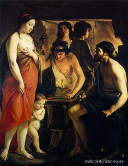 Venus en la fragua de Vulcano