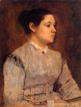 retrato de una mujer joven