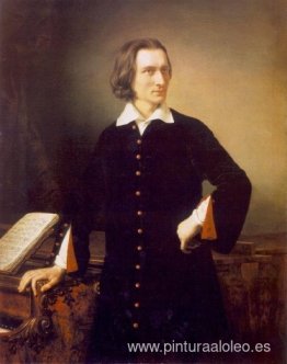 Retrato de Franz Liszt