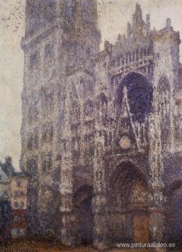 Catedral de Rouen, El Portal y la Tour d'Albene, Tiempo Gris