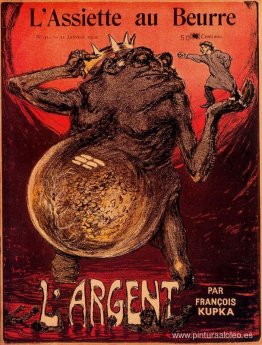 Portada del número 'L'Argent', de 'L'Assiette au Beurre'