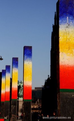 Los polacos, Grote Markt en Haarlem, Países Bajos