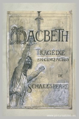 Proyecto de frontispicio para Macbeth