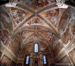 Frescos en la Capilla de San Brizio