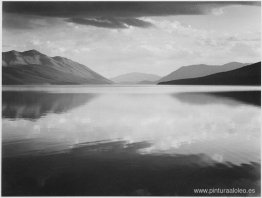 Por la tarde, Lago McDonald, Parque Nacional Glacier