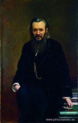 Retrato del editor y escritor Alexei Sergeyevich Suvorina