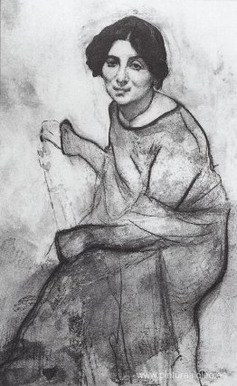 Retrato de la pianista Wanda Landowska