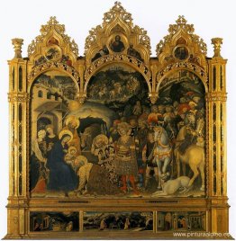 Adoración de los Reyes Magos, desde la Capilla Strozzi de Santa