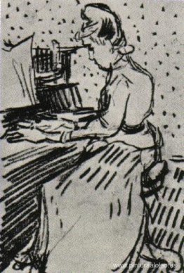 Señorita Gachet al piano