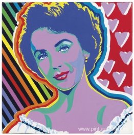 Retrato de Elizabeth Taylor