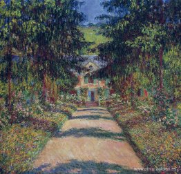 Camino en el jardín de Monet en Giverny