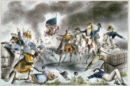 La batalla de Nueva Orleans, que se libró el 8 de enero de 1814.