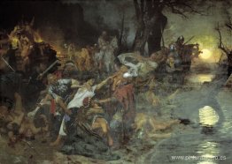 Guerreros en la batalla de Silistria