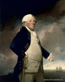 Vicealmirante Sir Hyde Parker (1714-1782)