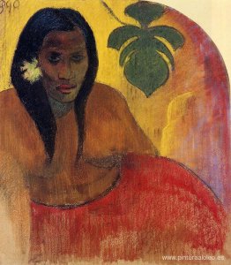 Mujer tahitiana