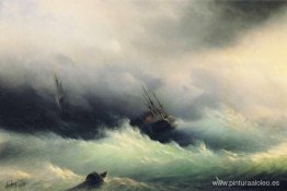 Barcos en una tormenta