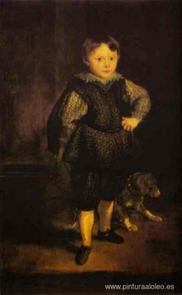 Retrato de Filippo Cattaneo, hijo de la marquesa Elena Grimaldi