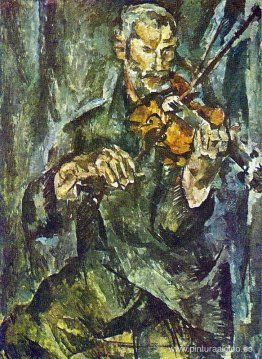 Retrato del violinista Grigory Fedorovich Romashkov