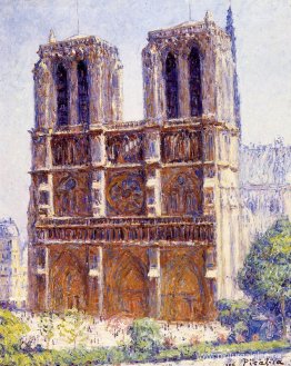 Notre Dame, el efecto de la luz del sol