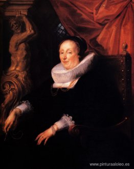 Retrato de la esposa de Johan Wierts