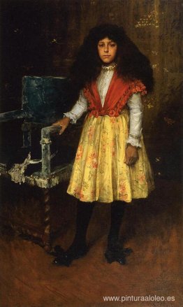 Retrato de Erla Howell (La pequeña señorita H.)