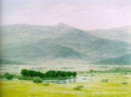 Paisaje en el Riesengebirge